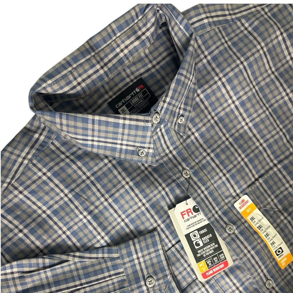 NWT Carhartt FR Flame Resistant 3XLT  Cat 2 Force Rugged Flex Loose Fit Twill